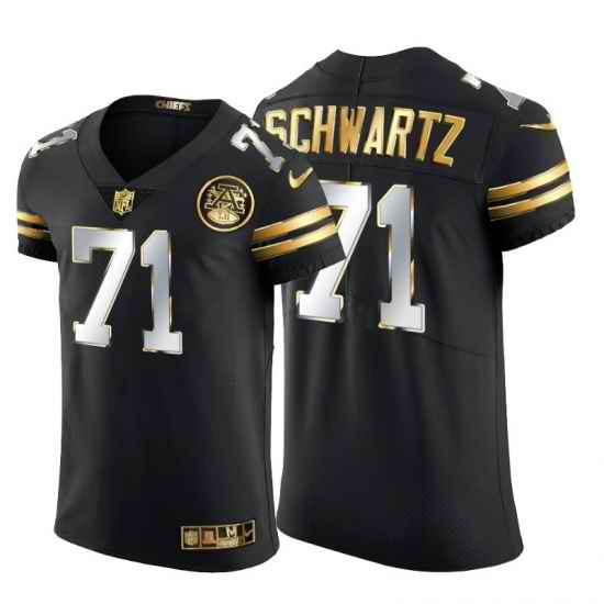Kansas City Chiefs 71 Mitchell Schwartz Men Nike Black Edition Vapor Untouchable Elite NFL Jersey